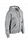 Sport Grey Heavy Blend™ Adult Full Zip Hooded Sweatshirt