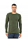 Military Green Unisex Jersey Long Sleeve Tee