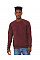 Maroon Canvas Unisex Sponge Fleece Crew Neck Sweatshirt