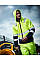 Hi-Vis Yellow/Navy Pro Hi Vis Full Zip Hoodie