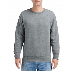 Graphite Heather Adult Crew Sweatshirt