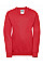 Bright Red Kids V-Neck Sweatshirt