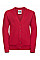 Classic Red Kids Sweatshirt Cardigan