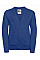 Bright Royal Kids Sweatshirt Cardigan