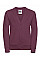 Burgundy Kids Sweatshirt Cardigan