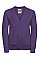 Purple Kids Sweatshirt Cardigan