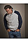 Heather Navy Men's Two-Tone Hooded Sweatshirt