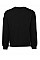 DTG Black Unisex Drop Shoulder Fleece