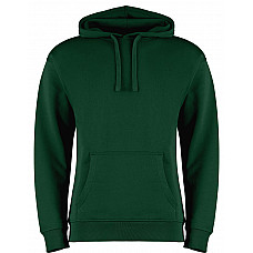 Bottle Green Regular Fit Hoodie