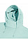 Aqua High Collar Hooded Sweat