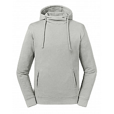 Stone High Collar Hooded Sweat