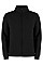 Black Regular Fit Zipped Sweatshirt