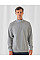 Heather Grey ID.004 Cotton Rich 1/4 Zip Sweat