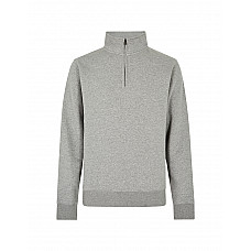 Heather Grey Men's 1/4 Zip Sweatshirt