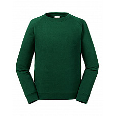 Bottle Green Kids Authentic Raglan Sweat