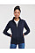 Black Ladies' Authentic Sweat Jacket