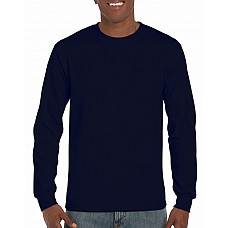 Navy Blue Ultra Cotton™ Adult Long Sleeve T-Shirt