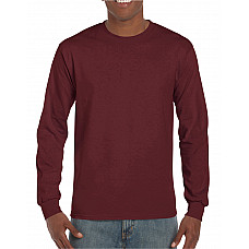 Maroon Ultra Cotton™ Adult Long Sleeve T-Shirt