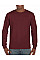 Maroon Ultra Cotton™ Adult Long Sleeve T-Shirt