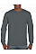 Charcoal Ultra Cotton™ Adult Long Sleeve T-Shirt