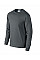 Charcoal Ultra Cotton™ Adult Long Sleeve T-Shirt