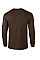 Dark Chocolate Ultra Cotton™ Adult Long Sleeve T-Shirt