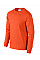 Orange Ultra Cotton™ Adult Long Sleeve T-Shirt