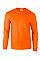 Safety Orange Ultra Cotton™ Adult Long Sleeve T-Shirt