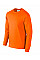 Safety Orange Ultra Cotton™ Adult Long Sleeve T-Shirt