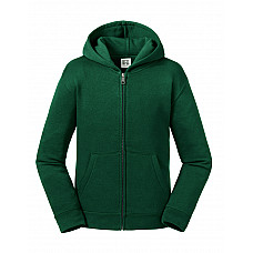 Bottle Green Kids Authentic Zip Hood Sweat