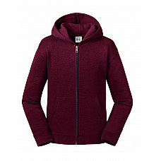 Burgundy Kids Authentic Zip Hood Sweat