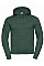 Bottle Green Men's Authentic Hooded Sweat