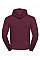 Burgundy Men's Authentic Hooded Sweat