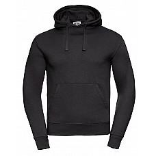 Black Men's Authentic Hooded Sweat