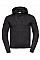 Black Men's Authentic Hooded Sweat