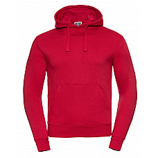 Classic Red Men's Authentic Hooded Sweat