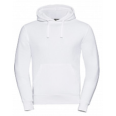 White Men's Authentic Hooded Sweat