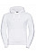 White Men's Authentic Hooded Sweat