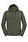 Olive Men's Authentic Hooded Sweat