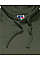 Olive Men's Authentic Hooded Sweat