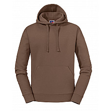 Mocha Men's Authentic Hooded Sweat