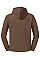 Mocha Men's Authentic Hooded Sweat