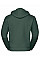 Bottle Green Men's Authentic Zipped Hood Jacket