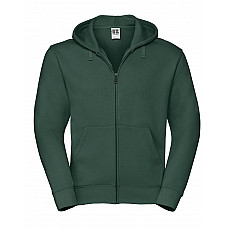 Bottle Green Men's Authentic Zipped Hood Jacket