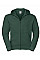 Bottle Green Men's Authentic Zipped Hood Jacket