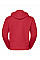 Classic Red Men's Authentic Zipped Hood Jacket