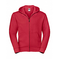 Classic Red Men's Authentic Zipped Hood Jacket