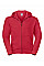 Classic Red Men's Authentic Zipped Hood Jacket