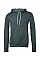 Heather Slate Canvas Unisex Poly-Cotton Fleece Pullover Hoodie