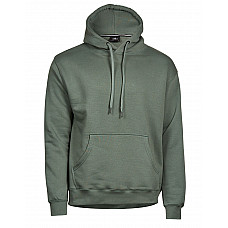 Leaf Green Men's Hooded Sweatshirt